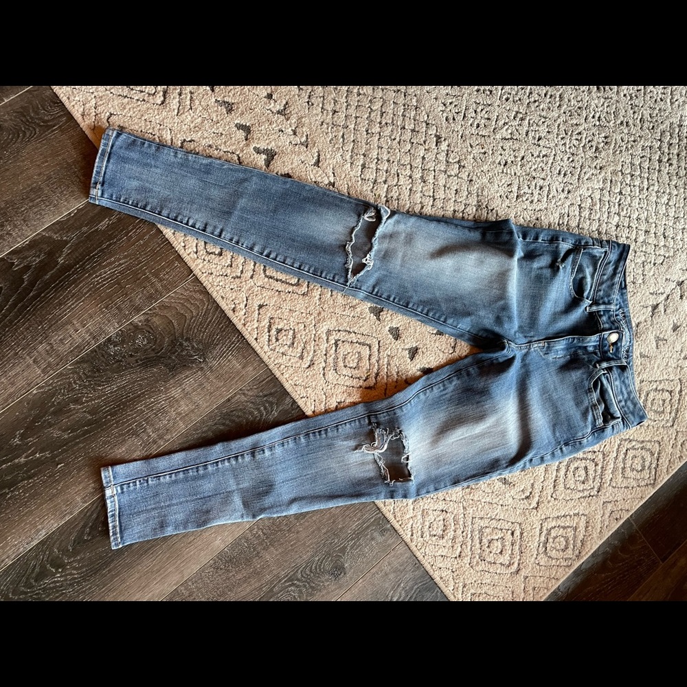 Comfy super stretch hi rise 👖 jeans!